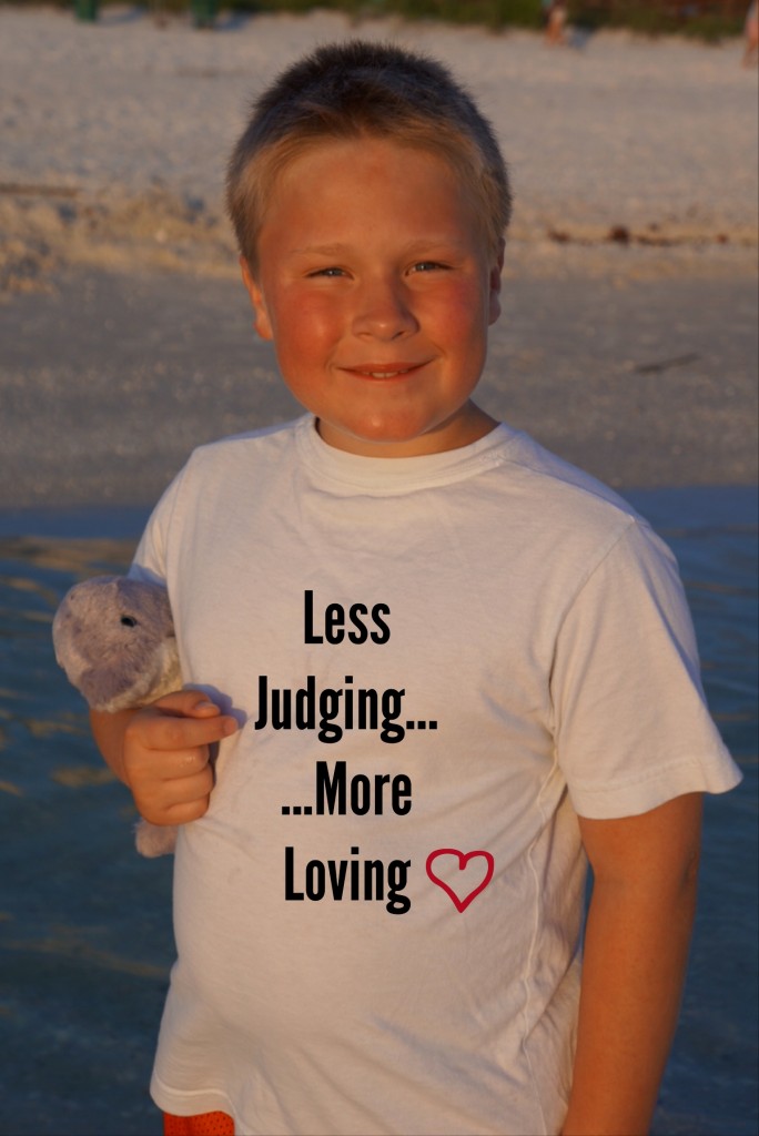 Less Judging, More Loving