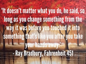 Fahrenheit 451 Quote