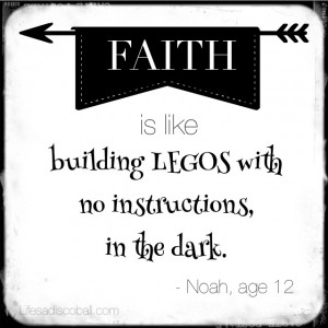 Faith is Like...