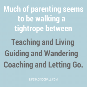 Tightrope of Parenting