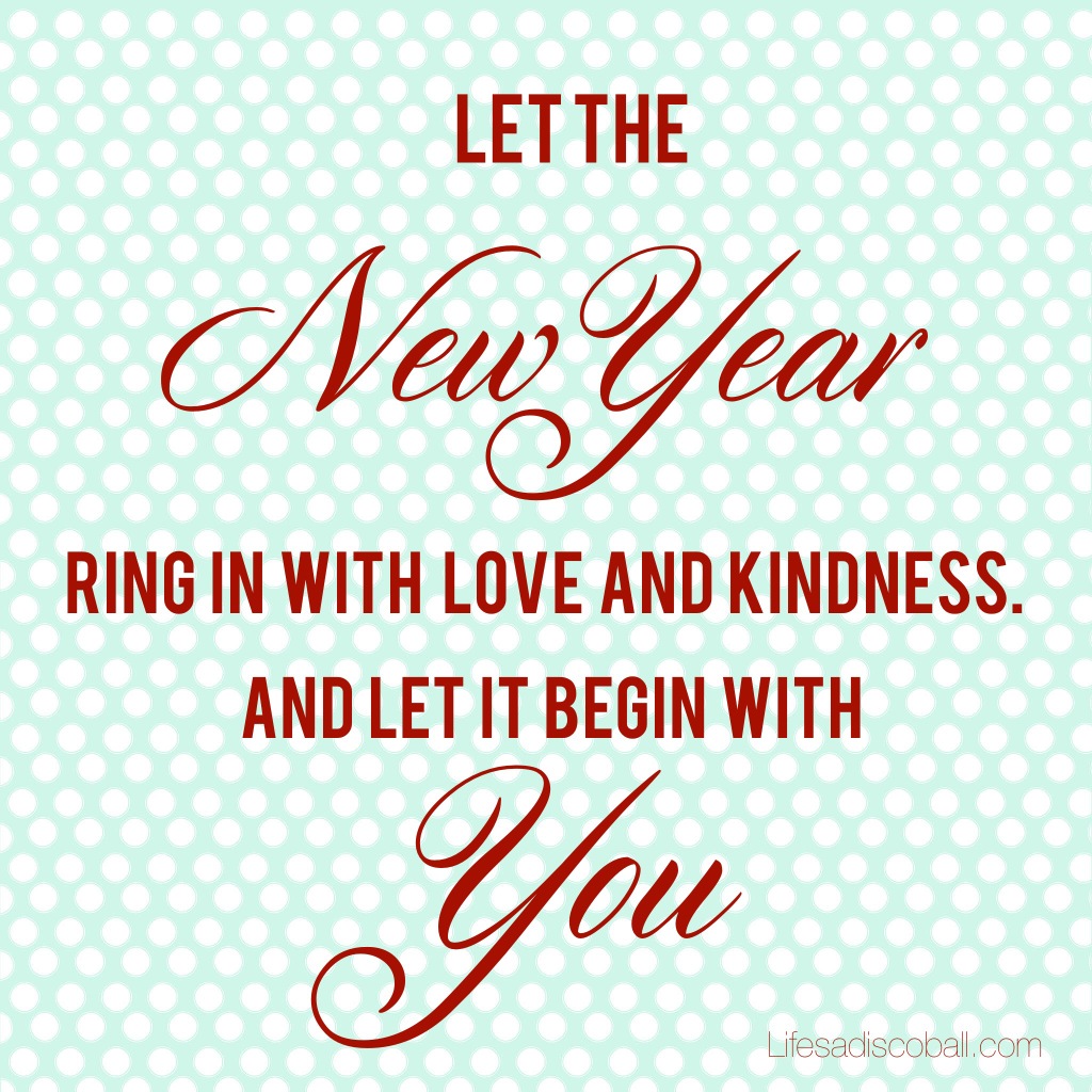 New Year Love and Kindness