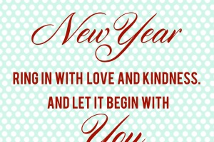 New Year Love and Kindness