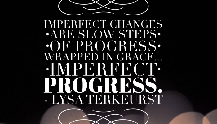 Imperfect Progress
