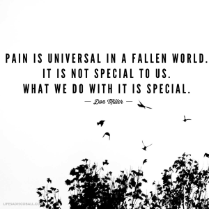 What You Do With Pain