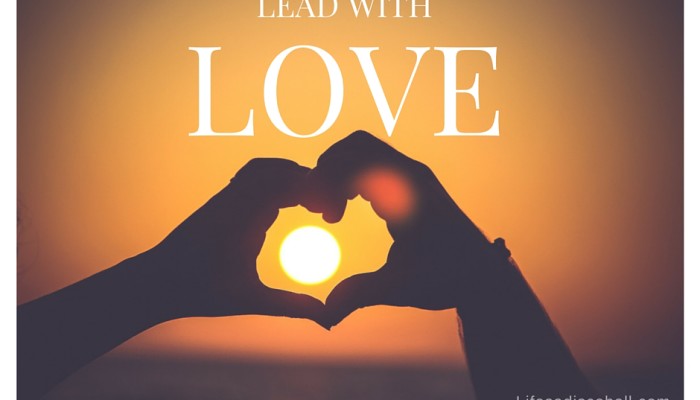 Lead with Love Sunset